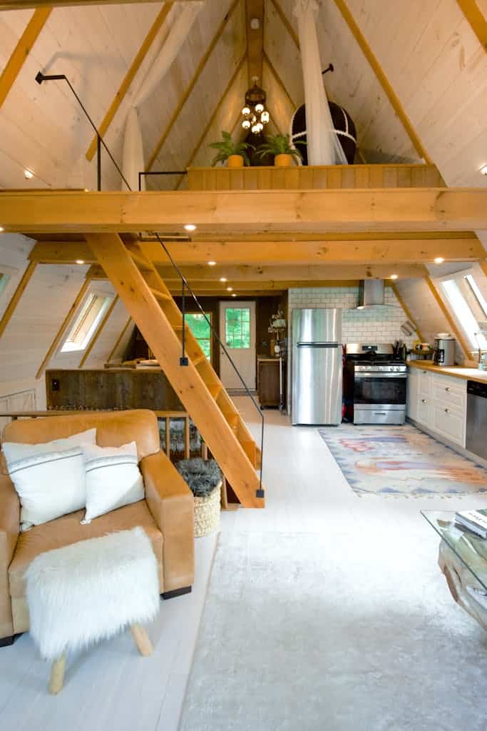 Free stock photo of aframe, aframe cabin, airbnb